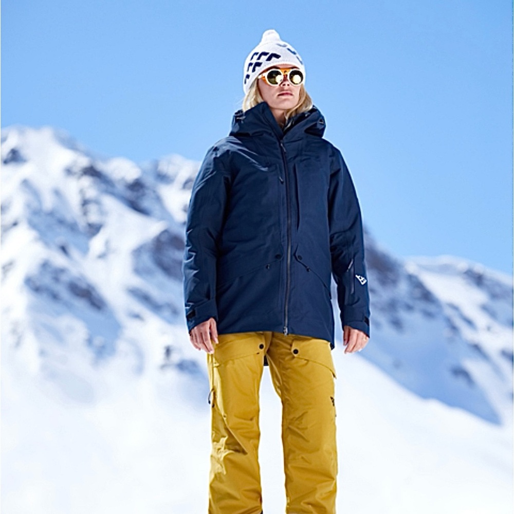 Black Crows Ski Women's Ora Body Map Jacket Size XS NWT in Dark Blue